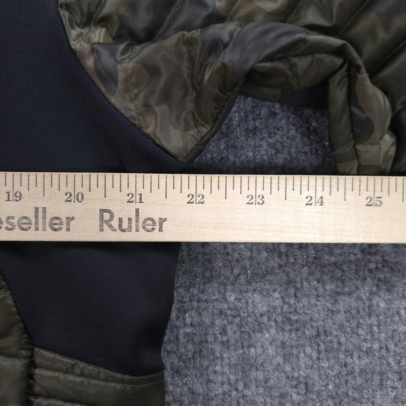 Eddie Bauer Jacket Mens Medium Green Camo First Ascent StormDown 800 Puffer Hike - Picture 10 of 13